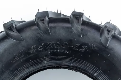 Шина на квадроцикл 25x10-12 бескамерная, ШИНИ, YQ-303081