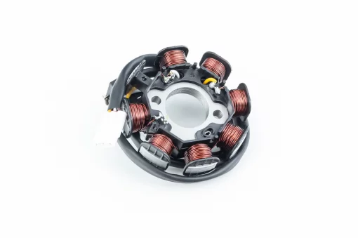 Статор магнето (генератора) Suzuki LET'S (6 катушек разъем "папа 5+1"), YQ-352487