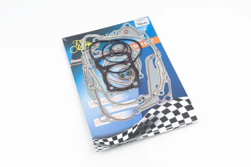 Прокладки двигателя CB-200cc-63,5мм, к-кт 16 деталей (красная нить), CB125-300, YQ-361110