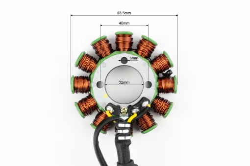Loncin LX250GY-3 Статор магнето (генератора) (12 катушек "5 проводов"), LONCIN, YQ-507408