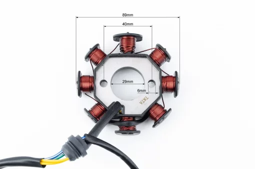 Статор магнето (генератора) (8 катушек "4 провода") СВВ, Viper-125-150J, YQ-321951