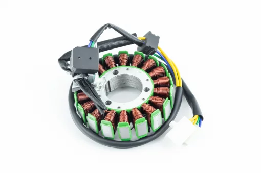 Статор магнето (генератора) (18 катушек разъем "папа 3+2"), 200cc (d-93мм), CG125-250, YQ-326606