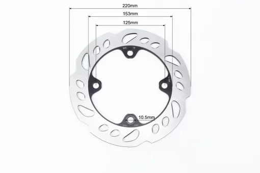 Loncin LX300-6 Диск гальмівний задній, LONCIN, YQ-324933