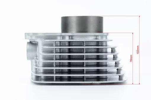 Цилиндр к-кт (цпг) 200cc-63,5мм (высота цилиндра 76/102мм) (палец 15мм), CG125-250, YQ-326485