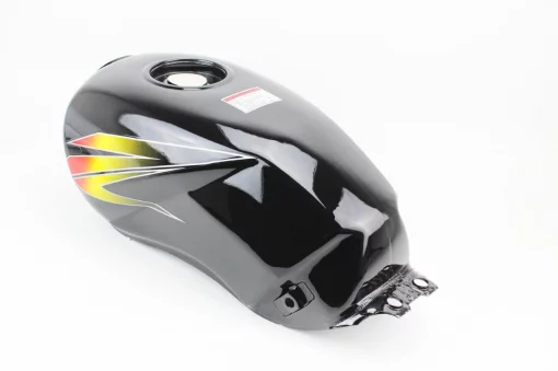 Бак топливный, чёрный (под круглую крышку бака, под кран топл. на болты, под датчик топл.), Viper-125-150J, YQ-321405