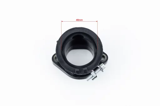 Loncin LX300-6H 300DS Патрубок карбюратора, (прогумований), LONCIN, YQ-507367