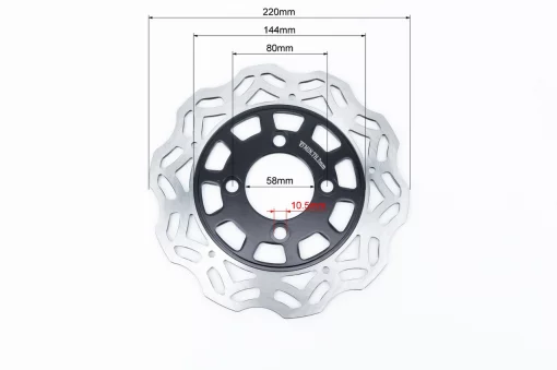 Tekken 250 Диск тормозной задний, D-220мм, TEKKEN, YQ-365090
