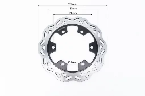 Tekken 250 Диск тормозной передний, D-267мм, TEKKEN, YQ-351802