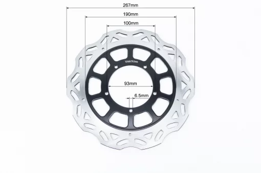Tekken 250 Диск тормозной передний, D-267мм NEW, TEKKEN, YQ-365087