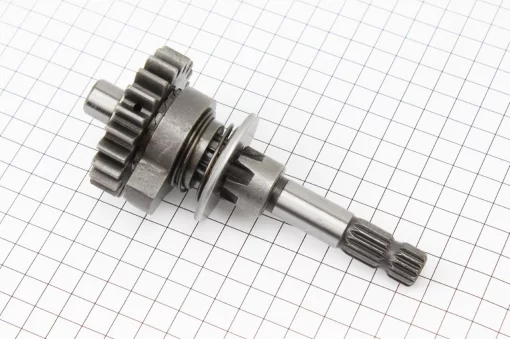 Вал заводной+храповик в сборе, Муравєй, YQ-344049