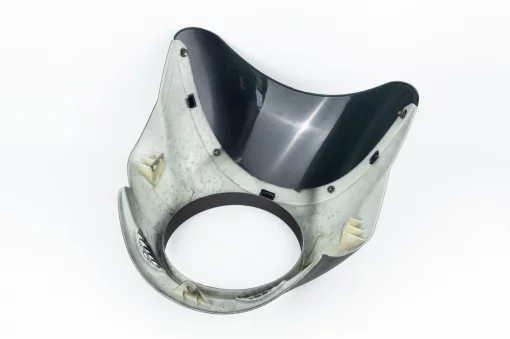 Пластик-обтекатель фары круглой+ветровик, чёрный матовый, Viper-125-150J, YQ-356275