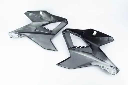 Tekken New Пластик-боковой передній лев., прав.. к-кт 2шт, графітно-зелений, TEKKEN, YQ-365091