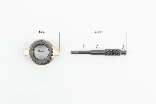 Шестерня привода спидометра (комплект-2шт), Viper-125-150J, YQ-321401