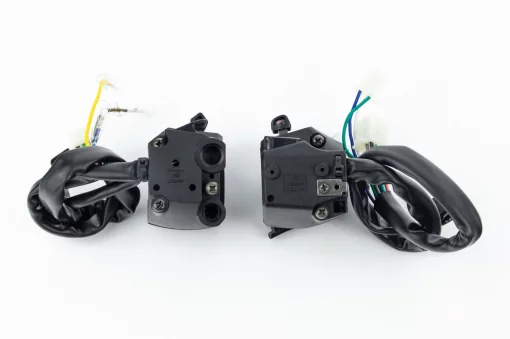 Блок кнопок на кермі лівий+правий (під трос дроселя), пара, LIFAN LF200-10S, ЗЧ-МОТО, YQ-351536