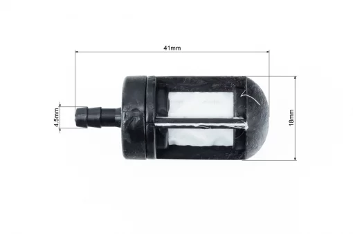 Фильтр топливный-элемент (сетка) d-4,5мм, D-18мм, L-41мм, ТРИМЕР, YQ-205565
