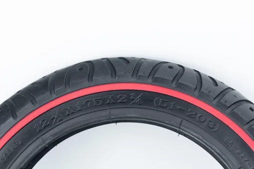 Шина 12" 1/2х2 1/4 (51-203) сликовая с красной полосой SA-227, ВЕЛОШИНИ, YQ-413182