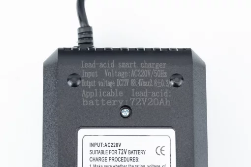 Зарядное устройство 72V 20Ah-2.8А (штекер T-type C15) с охлаждением, E-BIKE, ЗЧ-ЕЛЕКТРО техніка, YQ-410244