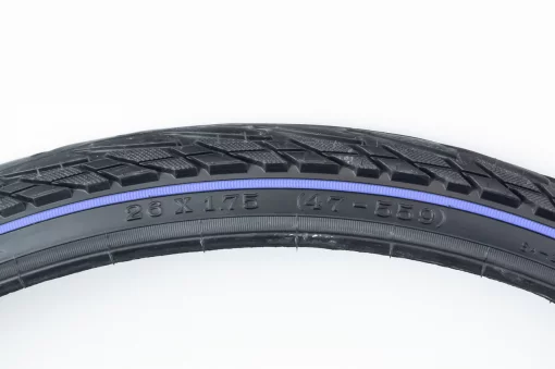 Шина 26"x1,75 (47-559) дорожная с синей полосой SA-234, ВЕЛОШИНИ, YQ-402804