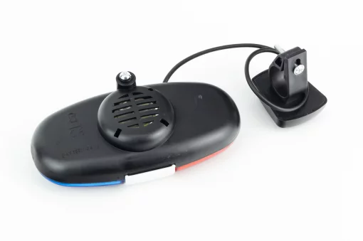 Звонок электронный 4 мелодии, 6 диодов, "police" JY-155 (без батареек), ВЕЛОАКСЕСУАРИ, YQ-409171