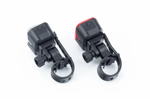 Ліхтар передній 1 діод+задній 1 діод, Li-ion 3.7V 240mAh зарядка від USB, JY-6252, ВЕЛОАКСЕСУАРИ, YQ-409700