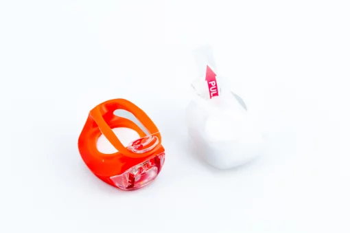 Фонарь передний 2 диода+задний 2 диода, под батарейки CR2032х2, силиконовые, JY-267-2, ВЕЛОАКСЕСУАРИ, YQ-403365