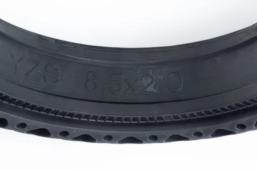 Шина з перфорацією для амортизації 8,5"х2 дорожня YZS Xiaomi Mijia M365/187 (електросамокат), ВЕЛОШИНИ, YQ-413017