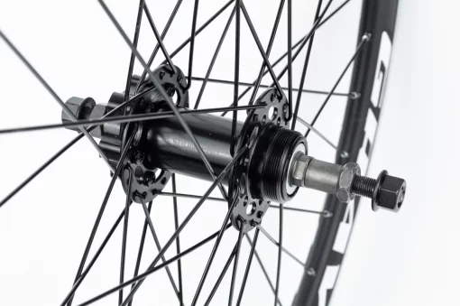 Колесо 24" заднее Disk-brake, обод "капля" алюминиевый, втулка 14Gх36H, под вольнобег, крепл. гайка, "GRAVITY", ВЕЛОКОЛЕСА,