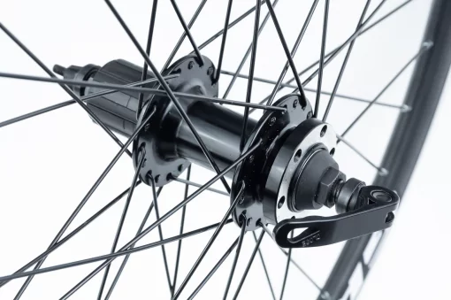 Колесо 26" заднее Disk-brake, обод "капля" и втулка Neco (MS37R) 14Gx36H алюминиевые, под кассету 8-9зв, крепл. эксцентрик,