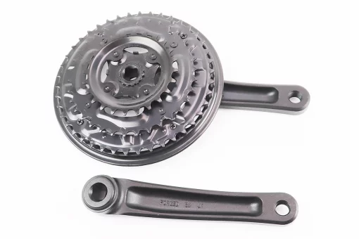 Шатуны "квадрат" 170мм, 42.34.24T MTB, алюминиевые, чёрные MA16-311AP, ВЕЛОЗАПЧАСТИНИ, YQ-412157