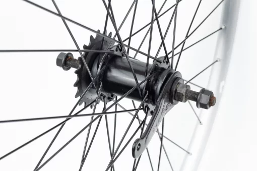 Колесо 26" заднє, обід "крапля" алюмінієвий, втулка ХВЗ черв'якова 14Gх36H, кріпл. гайка, "GRAVITY", ВЕЛОКОЛЕСА, YQ-412186