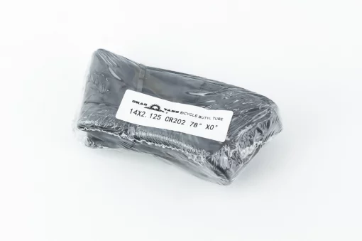 Камера 14"х2,125 с кривым ниппелем (Schrader AV), E-BIKE, ВЕЛОКАМЕРИ, YQ-401410