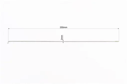 Спица 14Gx255мм, нержавейка, ВЕЛОЗАПЧАСТИНИ, YQ-403322