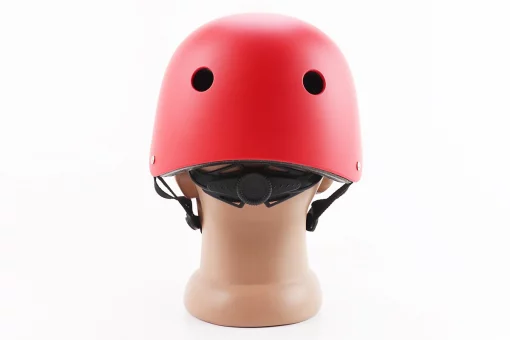 Шолом велосипедний підлітковий BMX M (54-57см), 11 вер. отворів, червоний, ВЕЛОЕКІПІРУВАННЯ, YQ-408241