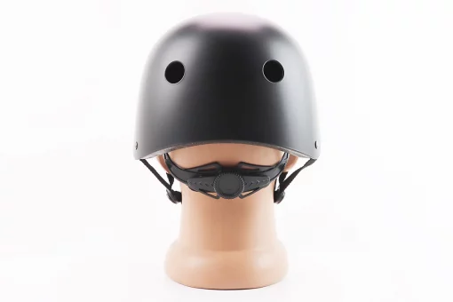 Шолом велосипедний підлітковий BMX M (54-57см), 11 вер. отворів, чорний матовий), ВЕЛОЕКІПІРУВАННЯ, YQ-408239