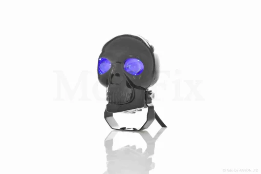 Фара додаткова діодна, череп, білий/жовтий/RGB режими +кнопка #LPS-2171 (чорна), QT-037837