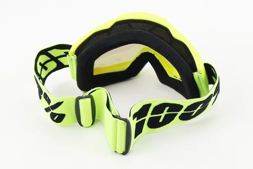 Очки кроссовые/эндуро/АТV, салатовые (затемненное стекло), FIX-207881