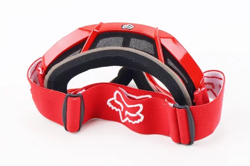 Очки кроссовые/эндуро/АТV, красные (прозрачное стекло), FIX-210729