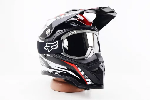 Очки кроссовые/эндуро/АТV, серые (зеркальное стекло), FIX-210733