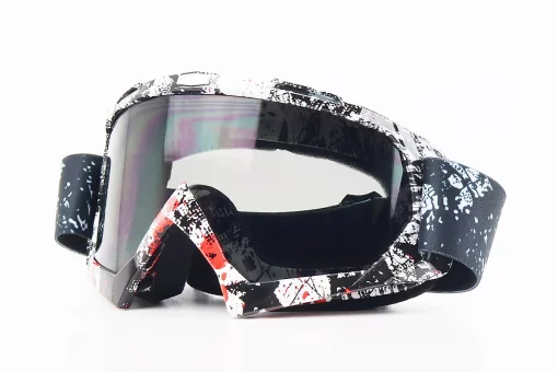 Очки кроссовые/эндуро/АТV, разноцветные (затемненное стекло), FIX-210739