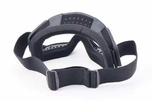 Очки кроссовые, черные (прозрачное стекло), FIX-210741