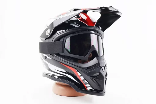 Окуляри кросові, чорні (затемненное стекло), FIX-210742