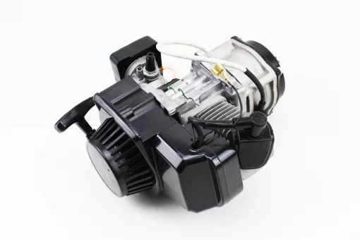 Двигатель для детского квадроцикла, минибайка с ЭЛЕКТРОСТАРТЕРОМ, 2Т 50cc, FIX-307122