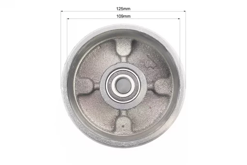 Барабан тормозной D=125мм с колодками D=109мм в сборе, левый, правый к-кт ATV 150/250, FIX-335199