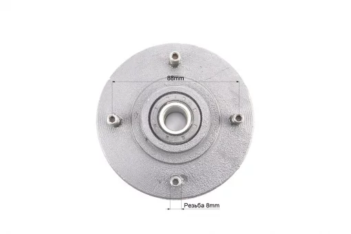 Барабан тормозной D=125мм с колодками D=109мм в сборе, левый, правый к-кт ATV 150/250, FIX-335199