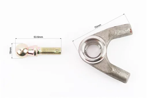 Кульова опора "виделка" розбірна, тип. 2, FIX-335211