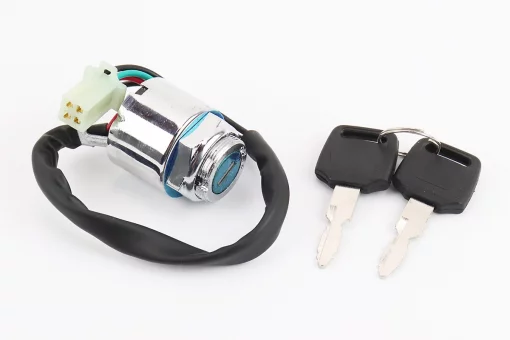 Замок зажигания (крепление на гайке d-24мм) разъем малый "мама 4", FIX-335419