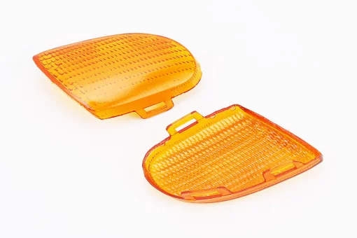 Yamaha JOG APRIO "стекло"- поворотов передних к-кт 2шт, желтые, FIX-997891