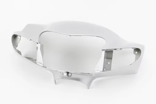 Suzuki LET'S-III пластик - руля передний "голова", СЕРЫЙ, FIX-997894