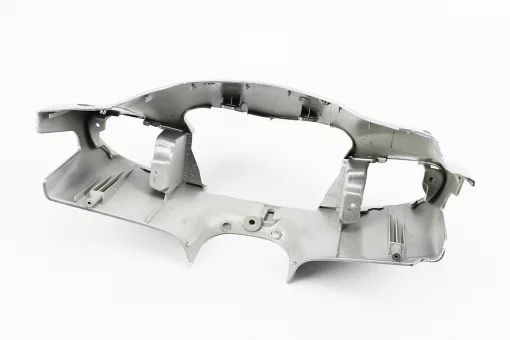 Suzuki LET'S-III пластик - руля передний "голова", СЕРЫЙ, FIX-997894