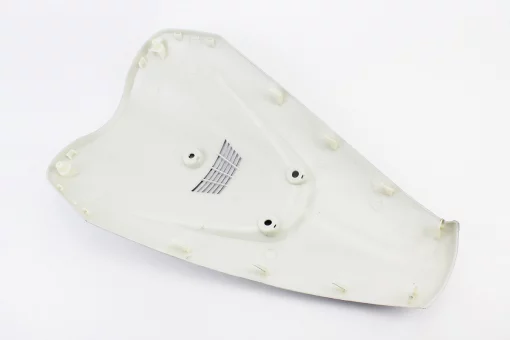 Suzuki LET'S-III пластик - передний верхний "клюв", СЕРЫЙ, FIX-997896